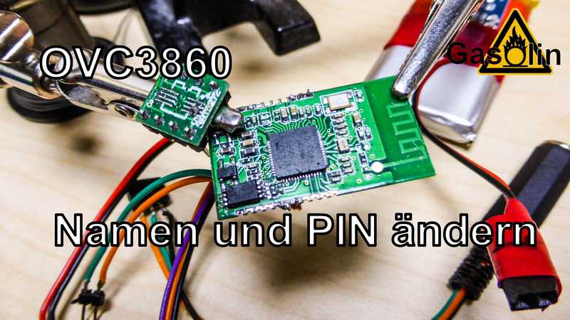 OVC3860 - Namen und PIN ändern (EEPROM Hack) [German/Deutsch]