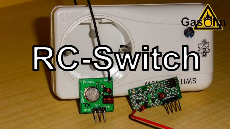 RC-Switch - Mit dem Arduino Steckdosen Schalten [German/Deutsch]